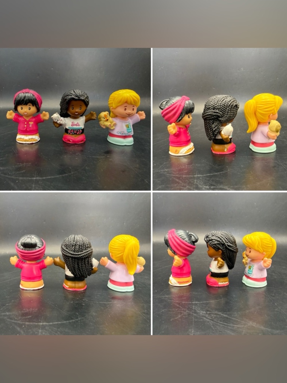 Fisher-Price Little People Barbie Pet Spa & Car w/Sounds, 3 Girls & 2 Pets WORKS - Picture 13 of 14